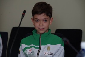 jauniausias delegacijos narys